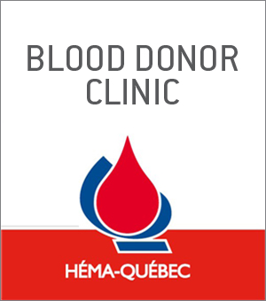 Blood Donor Clinic - Tuesday, September 2, 2014 in Le Hall of Le 1000 De La Gauchetière