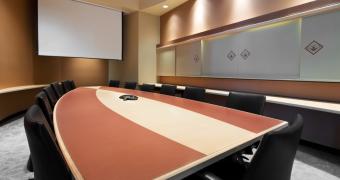 Carleton - Conference room setup accommodating 12 participants